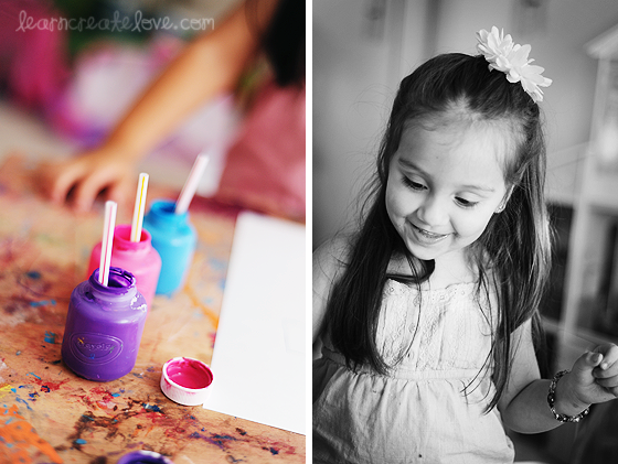 Pleasantly surprised about our afternoon craft.