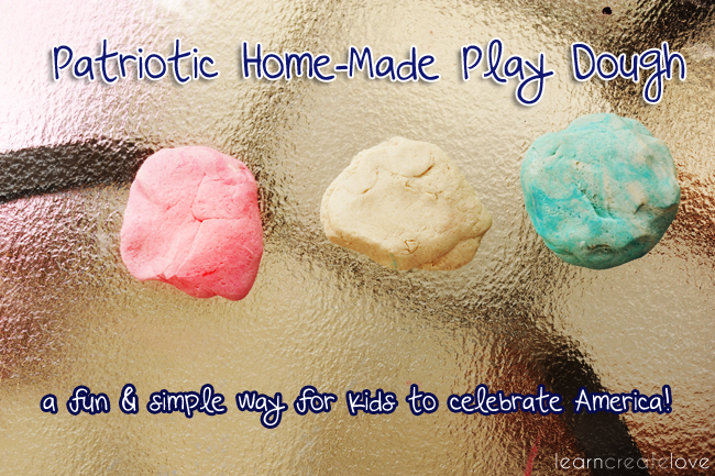 Home-made play dough, second spin!