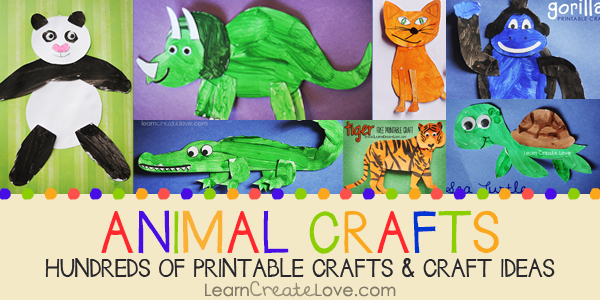 Animal Crafts | LearnCreateLove