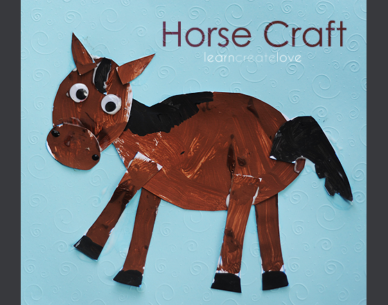 Horse Craft with Printable