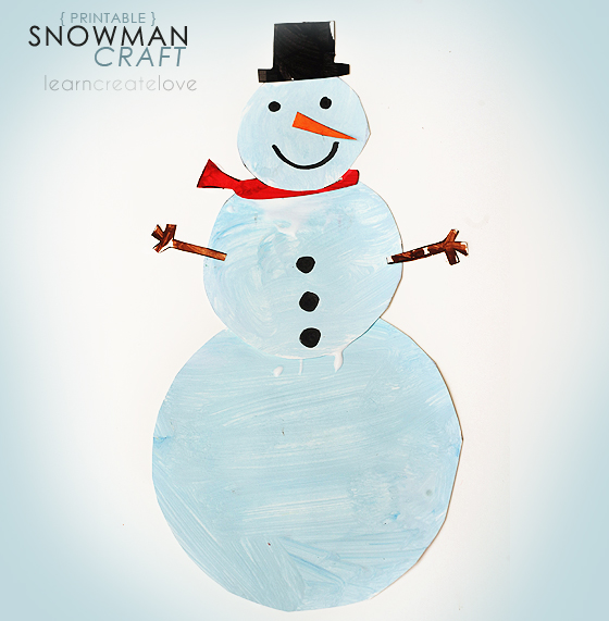 printable-snowman-craft