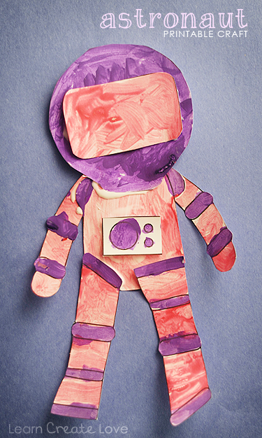 Printable Astronaut Craft