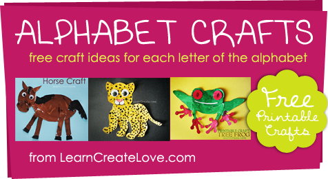 Craft Ideas Letters on Craft Ideas By Beginning Letter