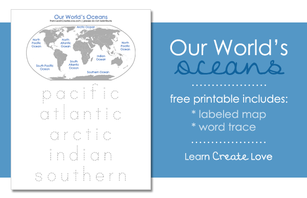 oceans-of-the-world-printable