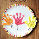 Handprint Fall Leaves Craft