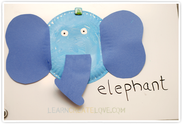 Paper store elephant craft