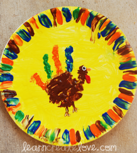 Turkey Handprint Craft