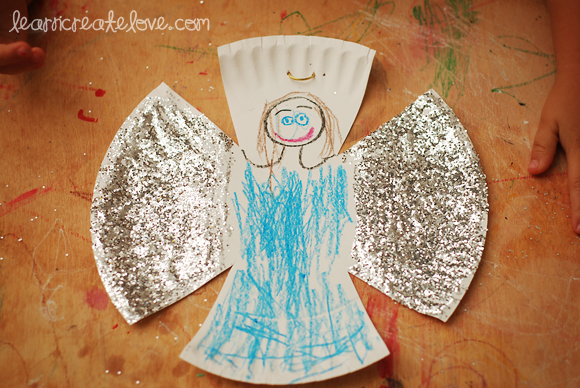Paper Plate Angel — ART CAMP