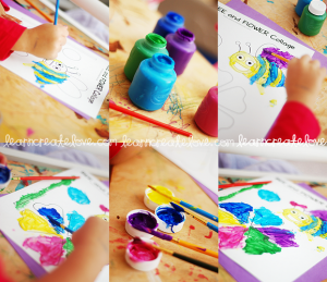 Bee & Flower Craft