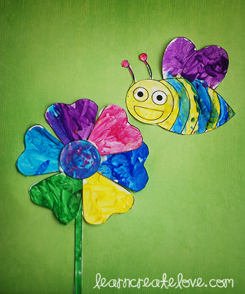Bee & Flower Craft