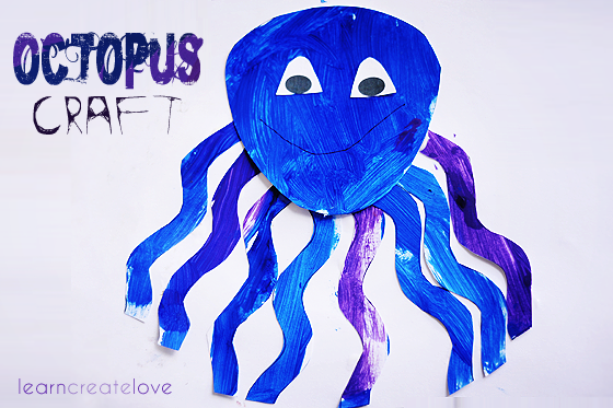 Octopus Craft w/ Printable