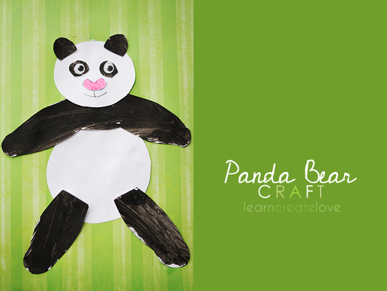 Printable Panda Craft