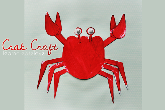 Printable Crab Craft