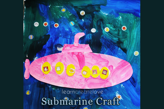 Submarine Craft with Printable