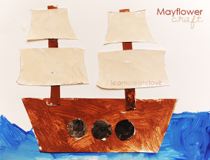 Mayflower Printable Craft