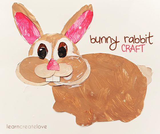 Printable Bunny Rabbit Craft