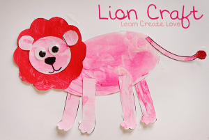 Printable Lion Craft