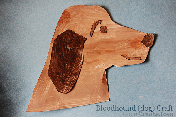 Bloodhound Dog Craft