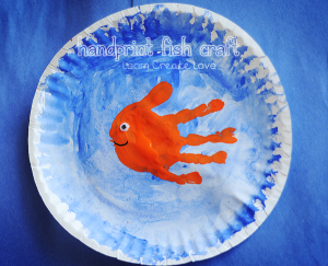 Handprint Fish Craft