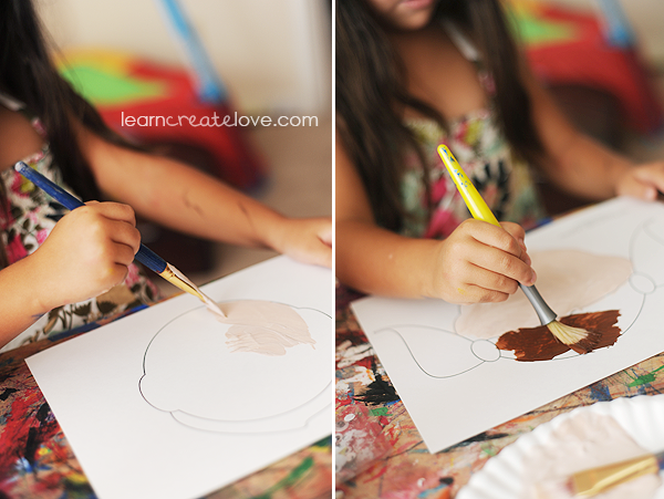 Build a Face Printable Craft