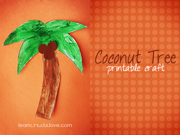 Coconut Tree Craft