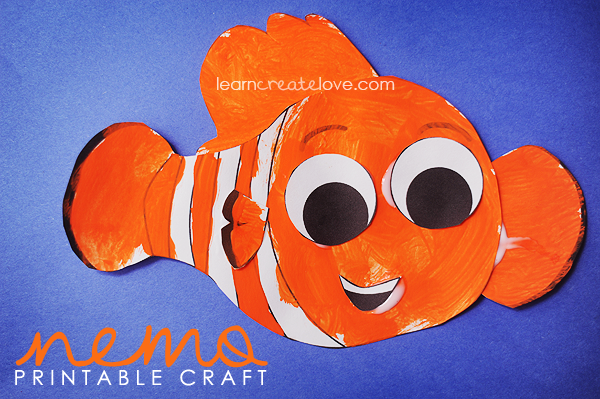 Finding Nemo Printable Craft