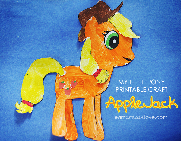 My Little Pony Craft: AppleJack