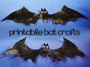 Printable Bat Crafts