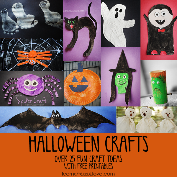 Halloween Crafts Round-Up