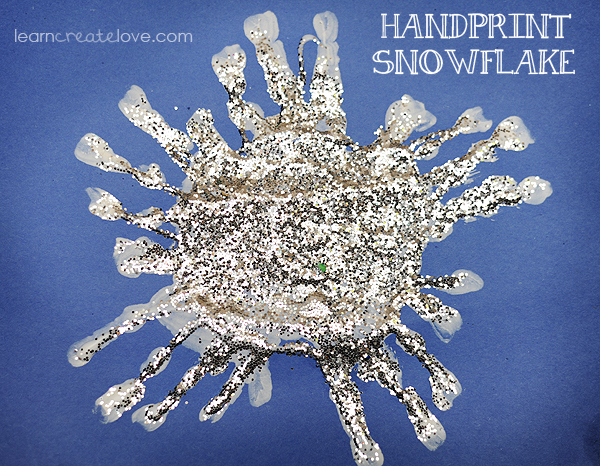 Handprint Snowflake