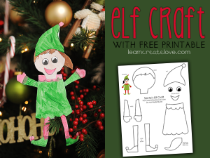 Printable Elf Craft