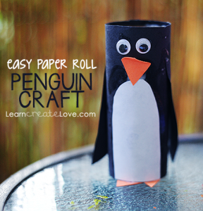 Paper Roll Penguin Craft