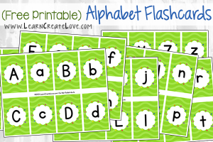 Printable Letter Match Flashcards