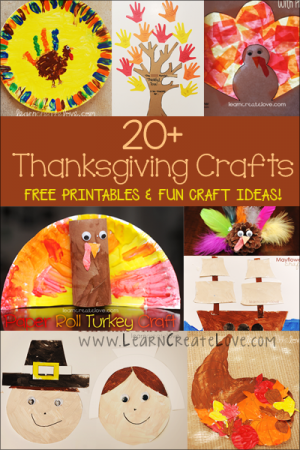 Thanksgiving Crafts Round-Up