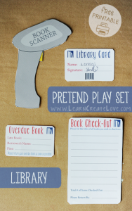 Pretend Play Set: Library