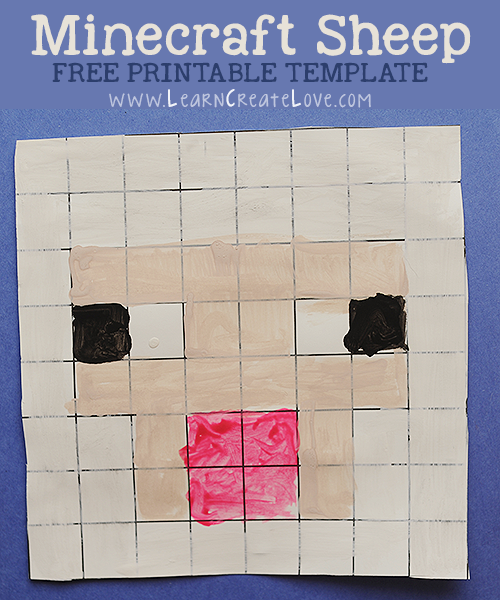 Printable paper crafts for Minecraft