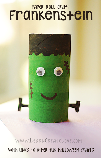 Paper Roll Frankenstein Craft