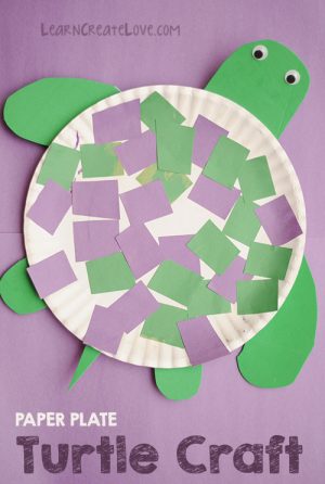 Paper Plate Turtle Craft