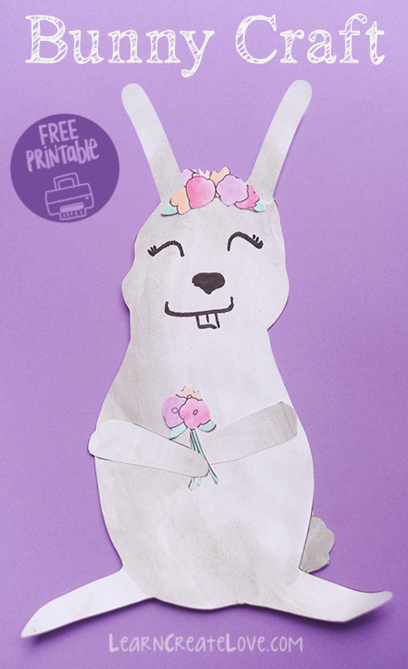 Bunny Printable Craft